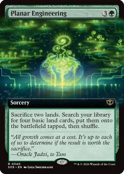 Planar Engineering [Extended Art Foil] #340