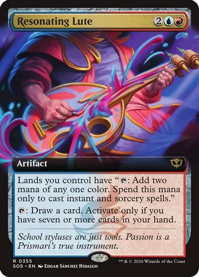 Resonating Lute [Extended Art Foil] #355