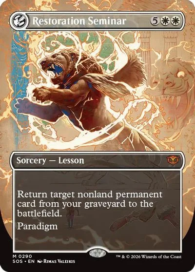 Restoration Seminar [Borderless Foil] #290