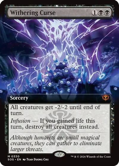 Withering Curse [Extended Art Foil] #330