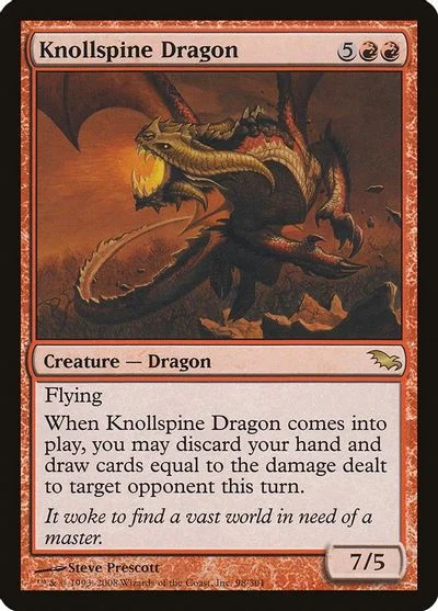 Knollspine Dragon [Foil] #98