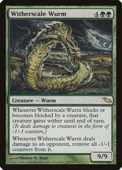 Witherscale Wurm [Foil]
