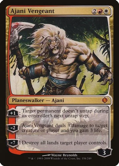 Ajani Vengeant [Foil] #154