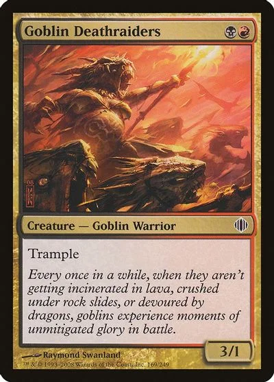Goblin Deathraiders [Foil] #169