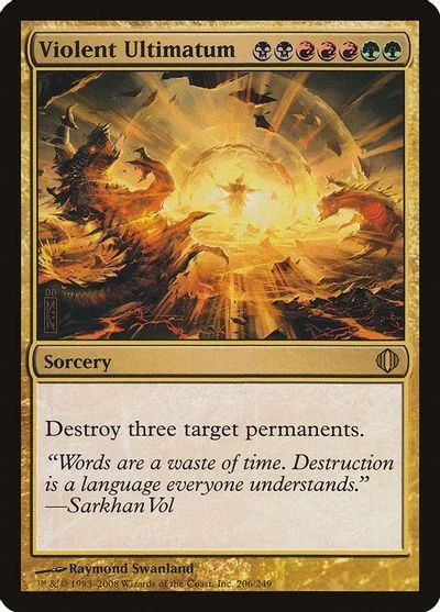 Violent Ultimatum [Foil] #206