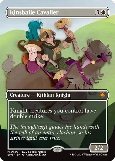 Kinsbaile Cavalier [Borderless Foil] #130