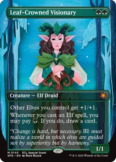 Leaf-Crowned Visionary [Borderless] #140