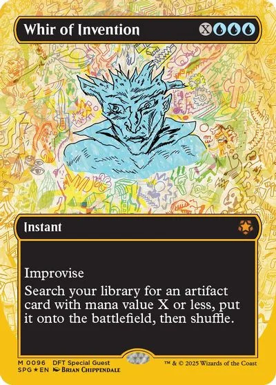 Whir Of Invention [Borderless First Place Foil] #96