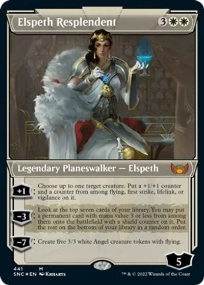 Elspeth Resplendent [Showcase Foil] #341