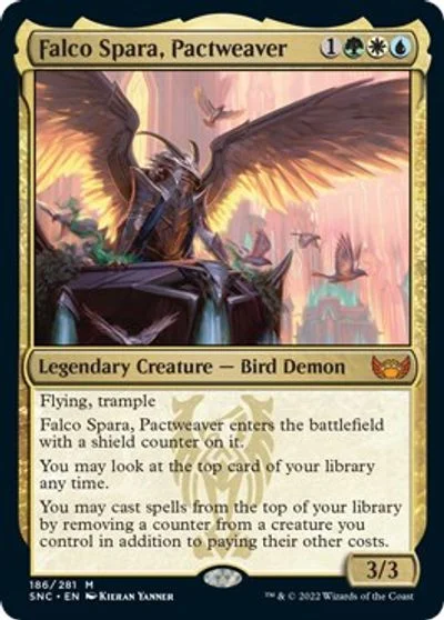 Falco Spara, Pactweaver [Foil] #186