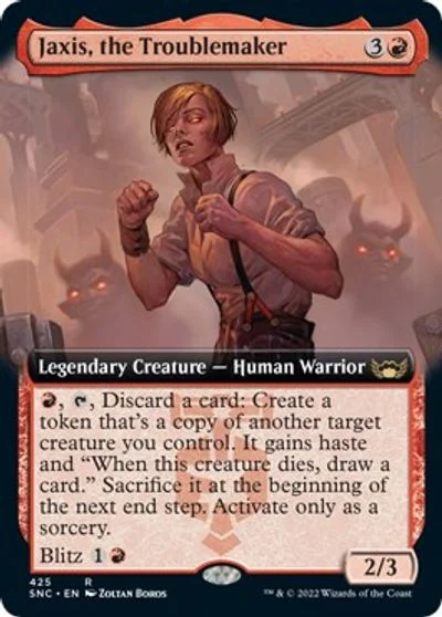 Jaxis, the Troublemaker [ [Extended] Foil] #425