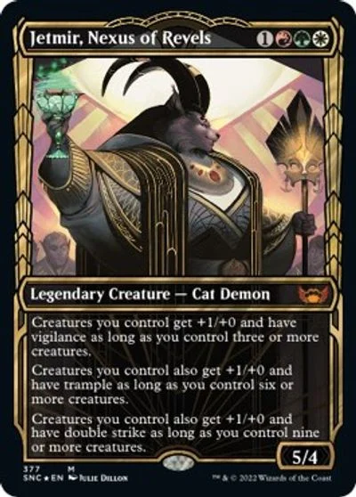 Jetmir, Nexus of Revels [Gilded Foil] #377