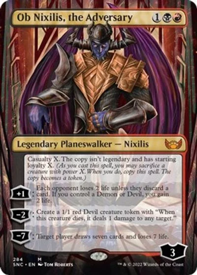 Ob Nixilis, the Adversary [Borderless] #284