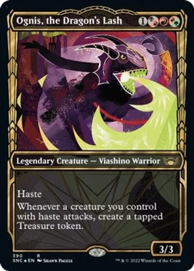 Ognis, the Dragon's Lash [Gilded Foil] #390