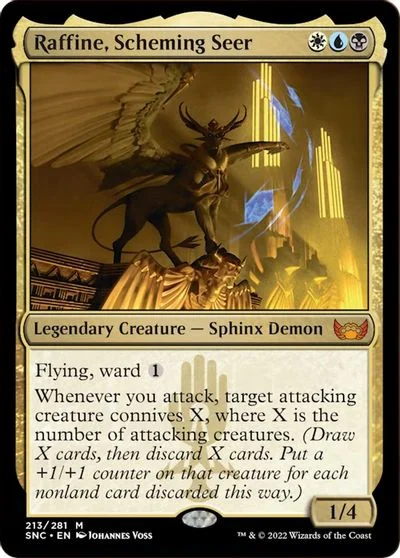 Raffine, Scheming Seer [Foil] #213