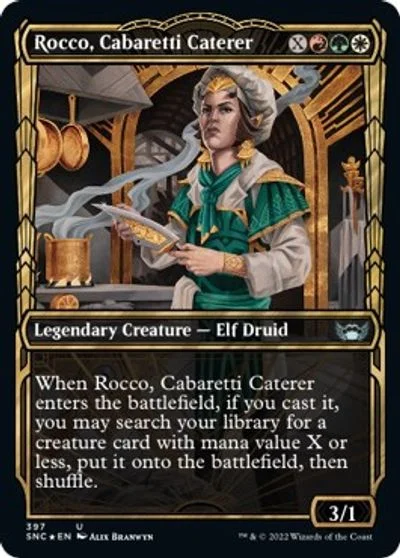 Rocco, Cabaretti Caterer [Gilded Foil] #397