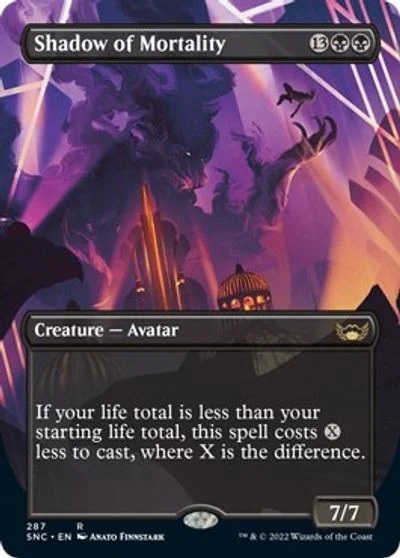 Shadow of Mortality [Borderless Foil] #287