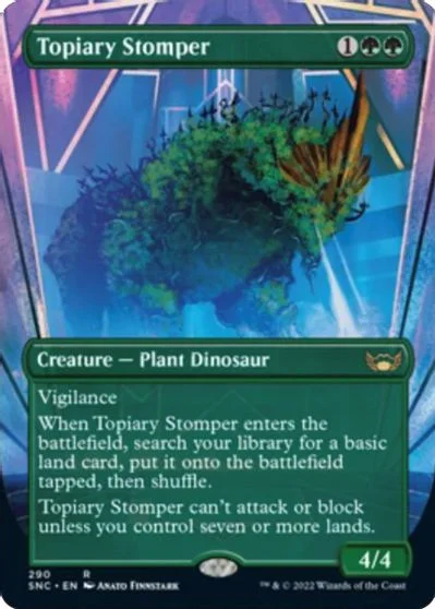 Topiary Stomper [Borderless Foil] #290