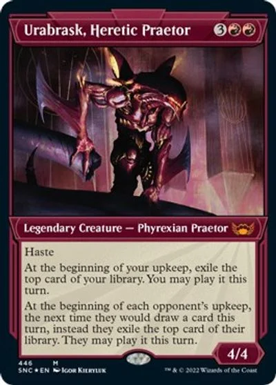 Urabrask, Heretic Praetor [Showcase Foil] #346