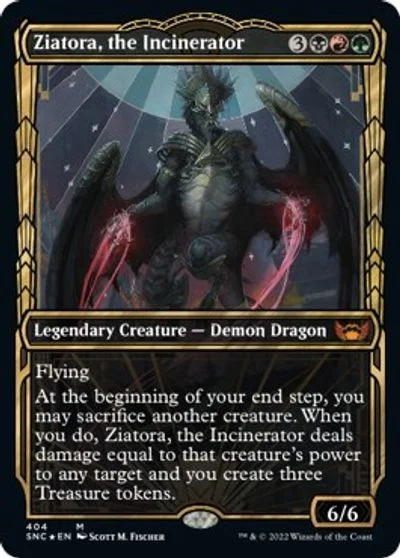 Ziatora, the Incinerator [Gilded Foil] #404