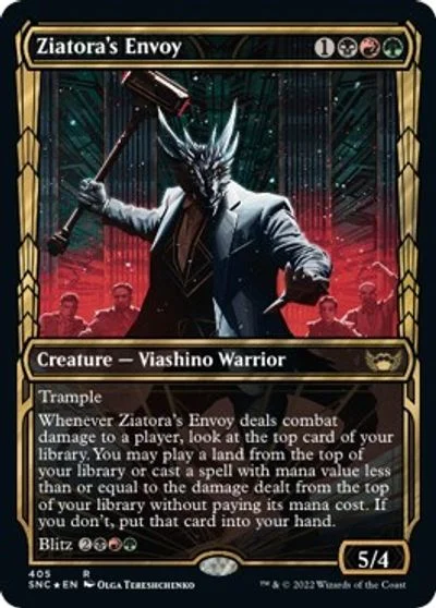 Ziatora's Envoy [Gilded Foil] #405