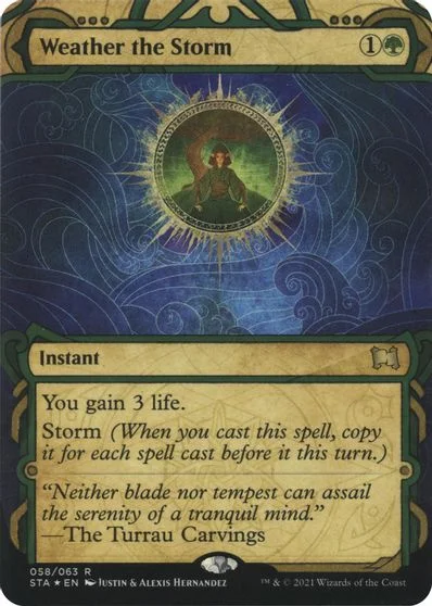 Weather the Storm [Etched Foil] #58