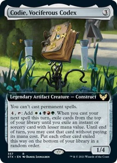 Codie, Vociferous Codex [Extended Art]
