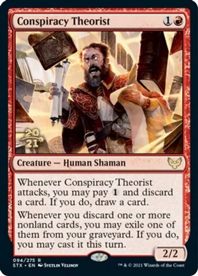 Conspiracy Theorist [Prerelease Foil] #94