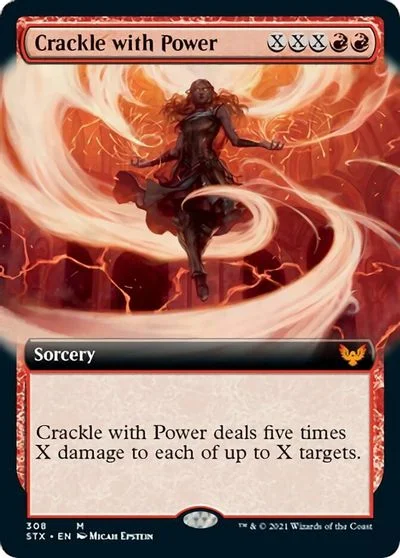 Crackle with Power [Extended Art Foil] #308