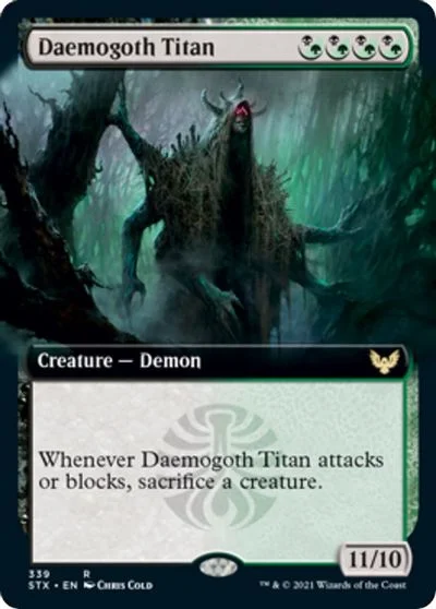 Daemogoth Titan [Extended Art]