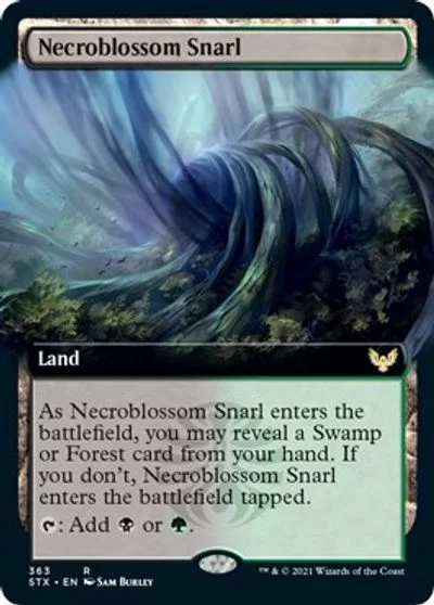 Necroblossom Snarl [Extended Art]