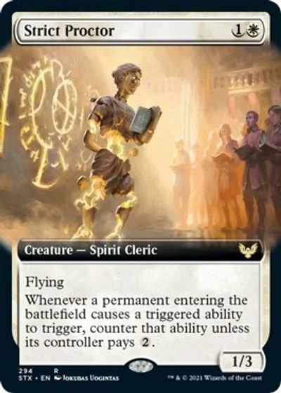Strict Proctor [Extended Art Foil]