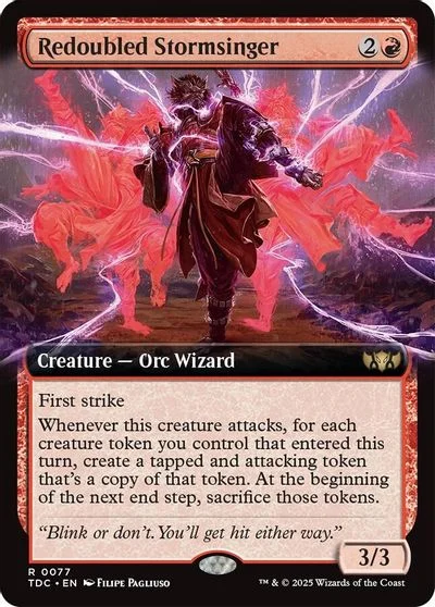 Redoubled Stormsinger [Extended Art] #77