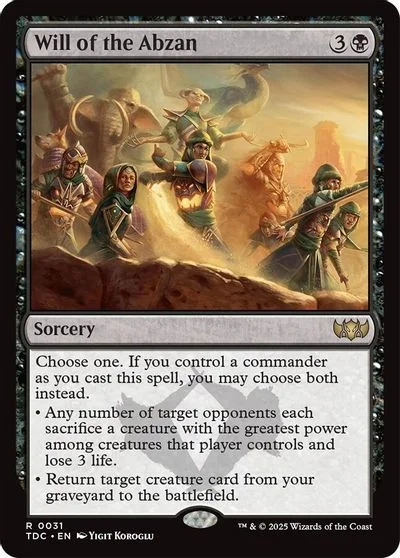 Will of the Abzan #31