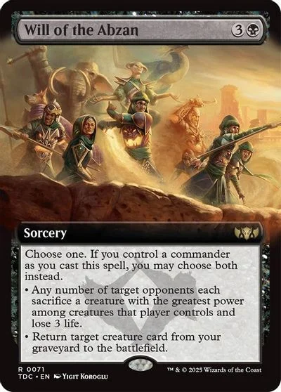Will of the Abzan [Extended Art] #71