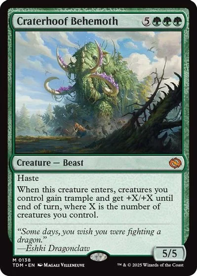 Craterhoof Behemoth #138