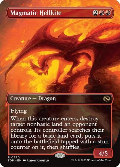 Magmatic Hellkite [Borderless] #380