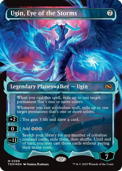 Ugin, Eye of the Storms [Showcase Foil] #399