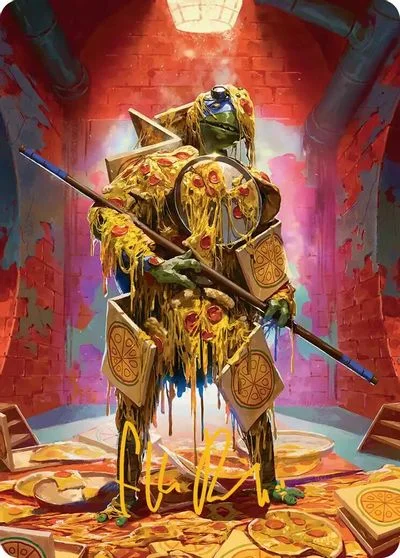 Commander's Plate Art Card [Gold-Stamped Signature] #50