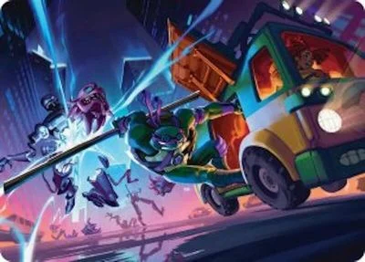 Donatello, Rad Scientist Art Card #47