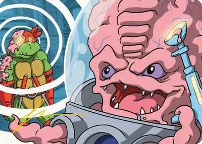 Krang, Master Mind Art Card [25/54] #25