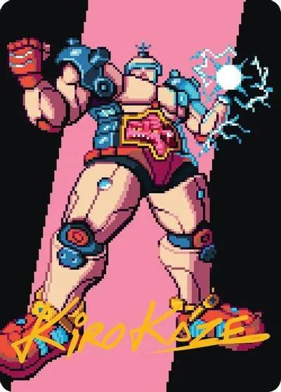 Krang, the All-Powerful Art Card [Gold-Stamped Signature] #34