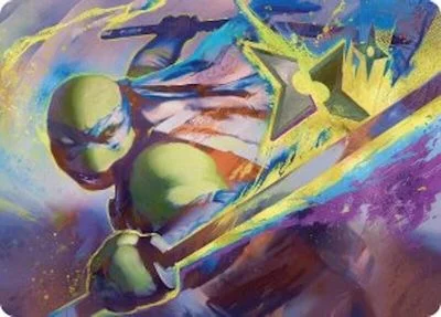 Leonardo's Technique Art Card #2