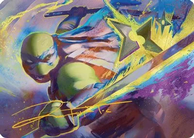 Leonardo's Technique Art Card [Gold-Stamped Signature] #2