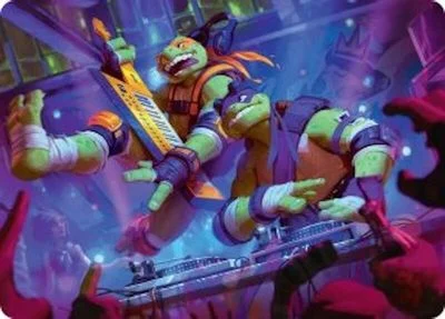Mikey & Don, Party Planners Art Card #15