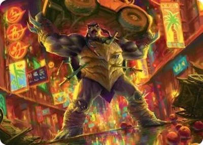 Slash, Reptile Rampager Art Card #10