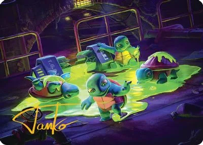 The Ooze Art Card [Gold-Stamped Signature] #18