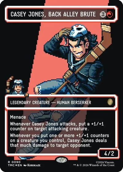 Casey Jones, Back Alley Brute [Borderless] #90