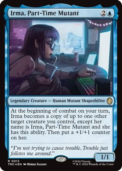 Irma, Part-Time Mutant [Surge Foil] #12