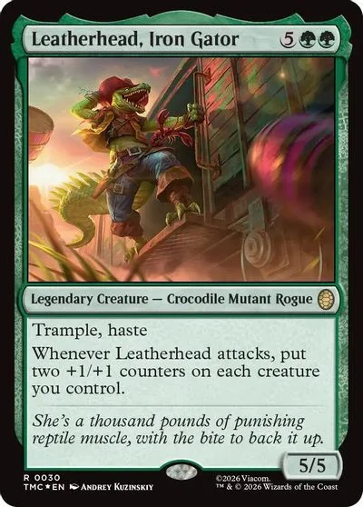 Leatherhead, Iron Gator [Surge Foil] #30